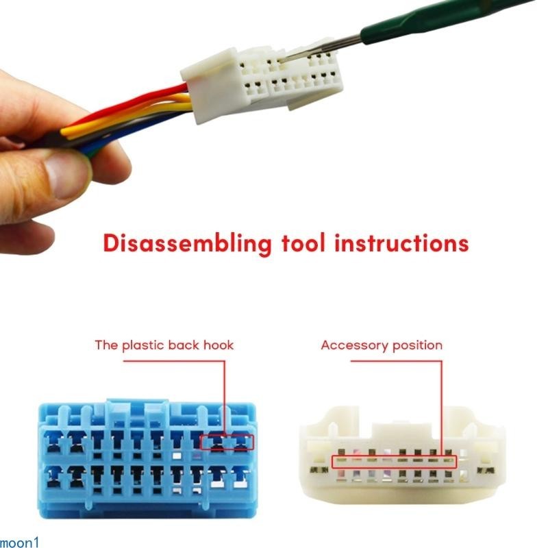 moon3 Plug Terminal Remove Tool Keys Pin Car Electrical Wire Crimp ...