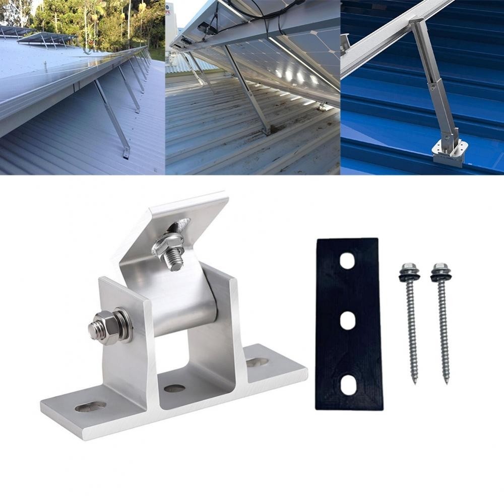 Solar Panel Foot Mount Adjustable Flexible For Roof Mount Photovoltaic ...
