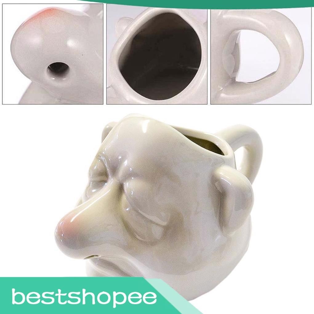 Ceramic Egg Yolk Egg White Separator Egg Strainer Nose Separator
