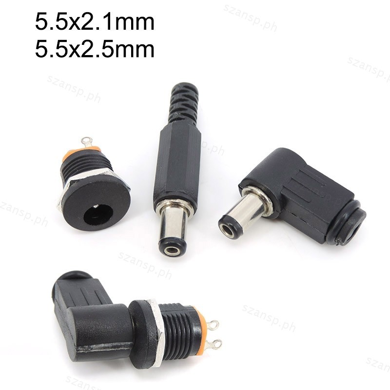 10 Stück DC-Kupplung 5,5x2,1mm Panel-Steckdose - DC-022 Stecker Für Netzteilmontage, Generisch