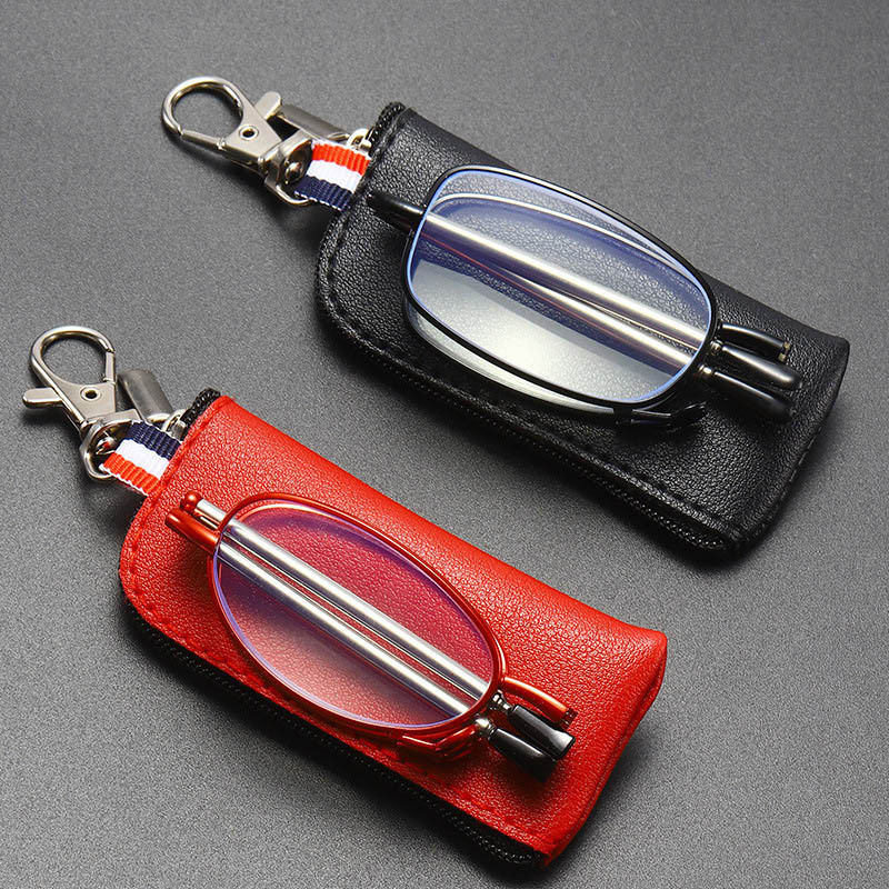 New Foldable High-Definition Ultra-Small Reading Glasses Retractable ...