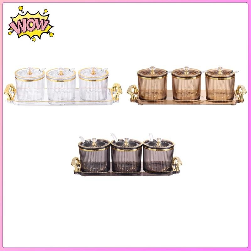[ Container Sugar Container Box with Lid and Spoon Base Adorable Sugar ...