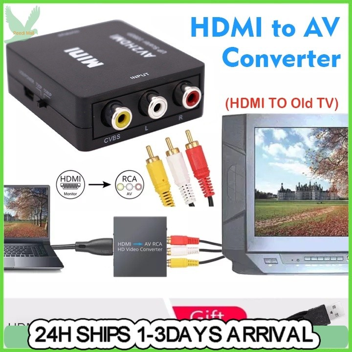 ADATTATORE MAXTECH CONVERTITORE VIDEO DA HDMI A RCA INTERFACCIA HDMI2AV - Foto 5