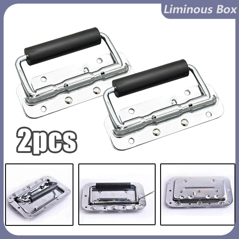 2Pcs 120mm Flight Case Metal Handle,Recessed Handle Speaker Box Tour ...