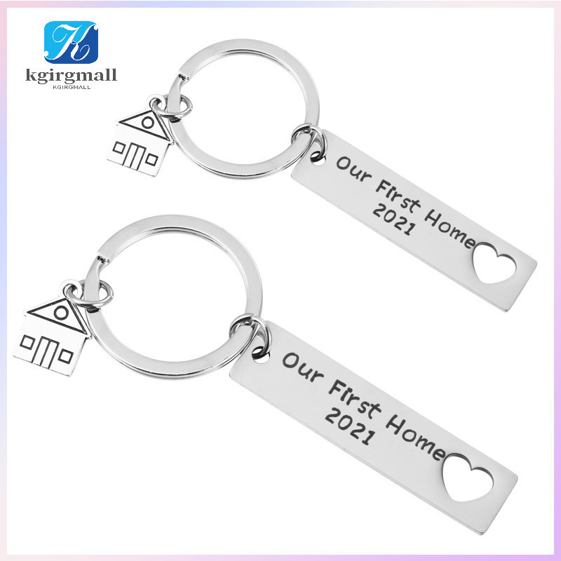 Housewarming Keychains Couples First Home Gift Gifts for Homebodies New