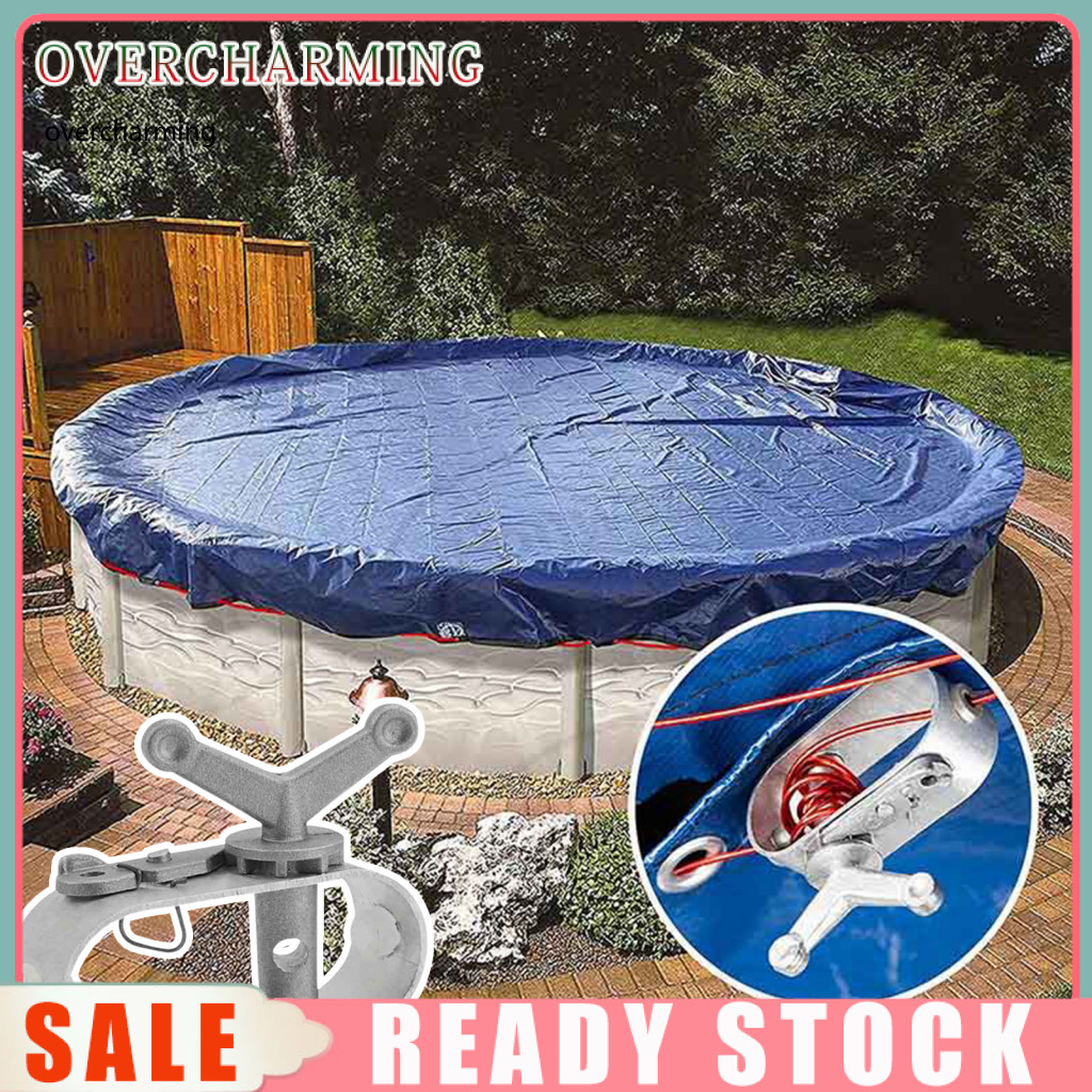 Ergonomic Butterfly Handle Winch Aluminum Winch for Pool Cover Aluminum