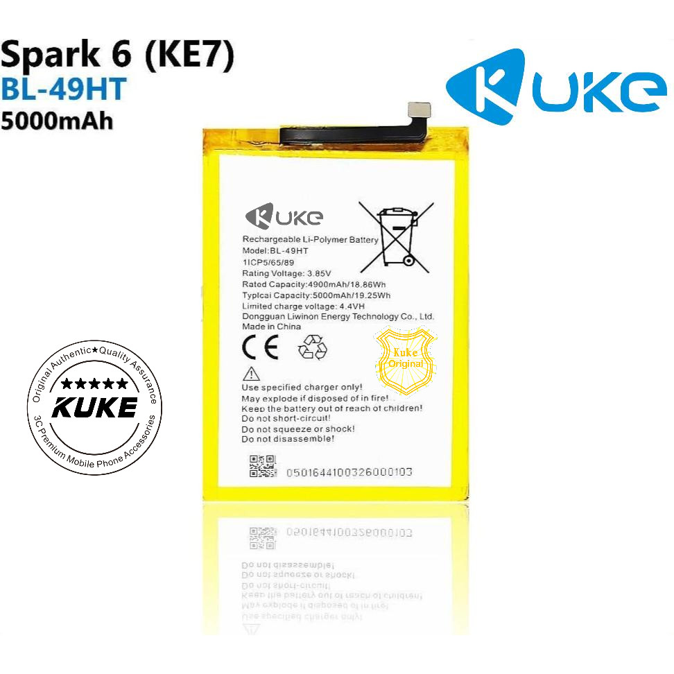 BL49FT BL49HT battery FOR Infinix Tecno Spark Pro Go 2020