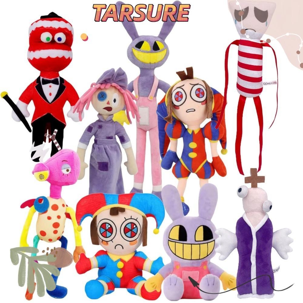 TARSURR Plush Clown Toy, Ragatha Caine Zooble Anime Jax Pomni Soft ...