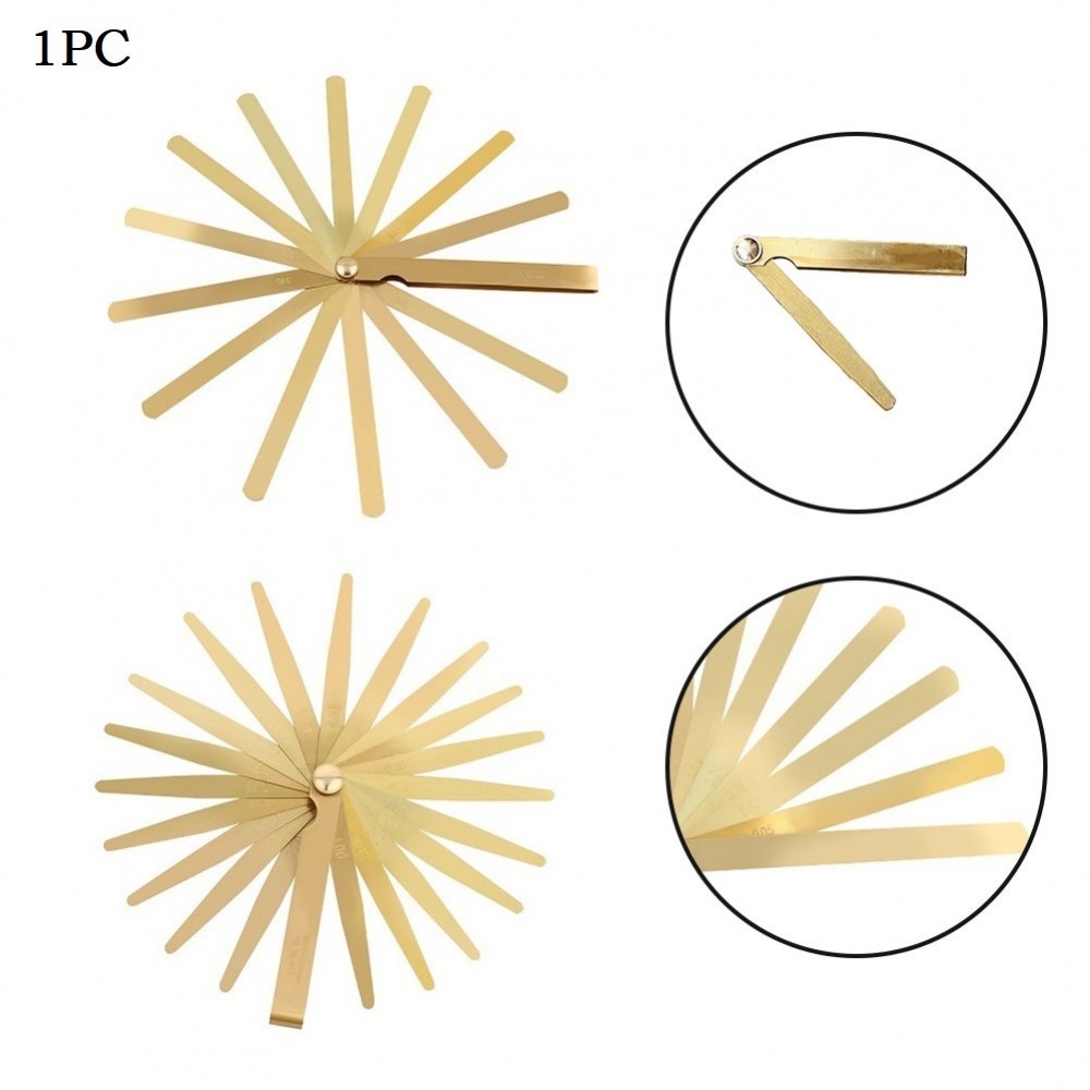 Measure Tool for Tappet Clearances Spark Plugs Gaps 13 Blade Metric