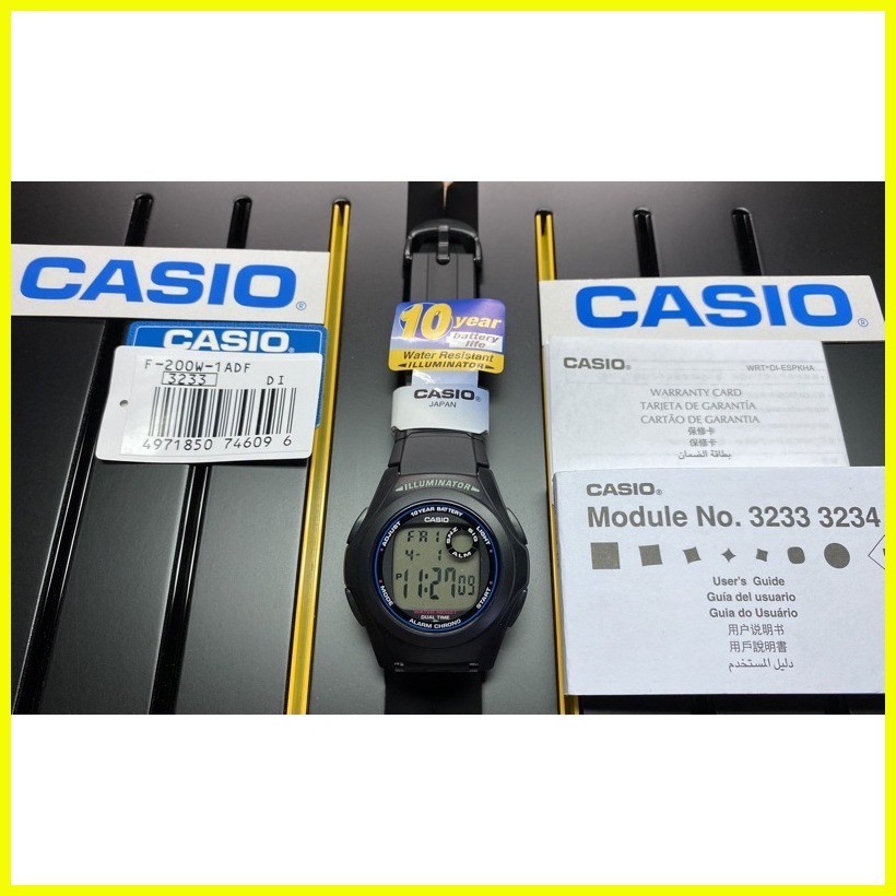 Casio 3233 f200 hotsell