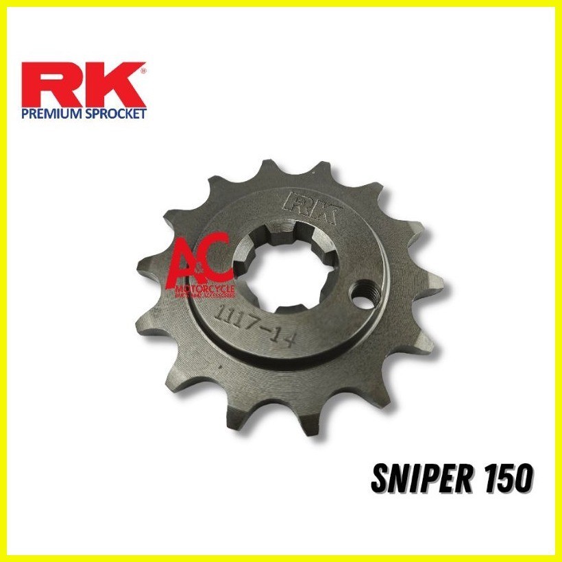 RK Engine Sprocket 415 for Sniper 150/155/R15/TFX 14T | Shopee Philippines