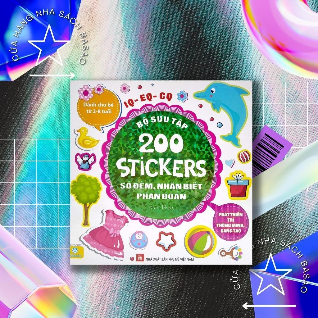 Books - Collection of 200 Stickers - Counting, Recognition, Guessing ...