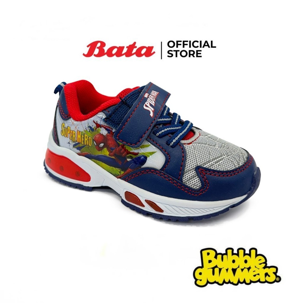 Bata Disney Sneakers (Sneakers) Boys Colorful Model Spiderman-1419033 ...