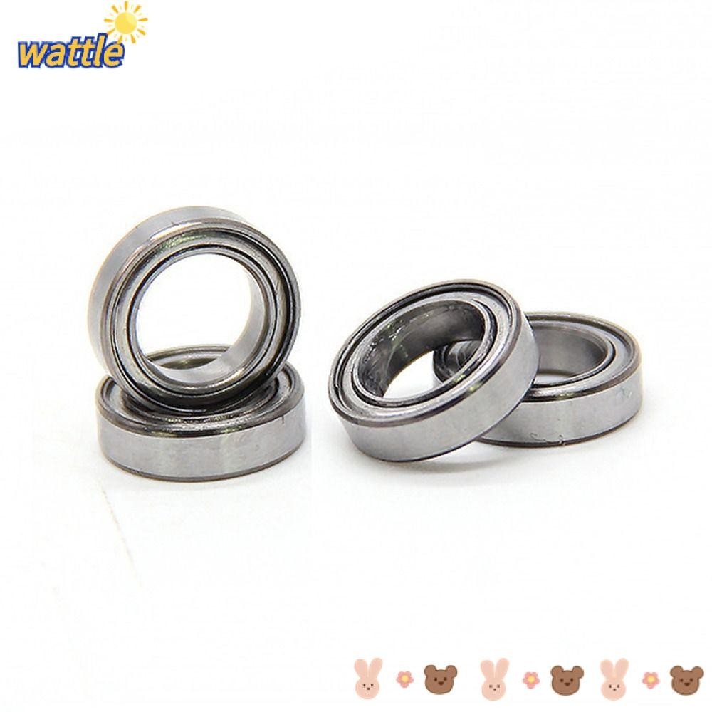 WATTLE 5pcs Deep Groove Ball Bearing, Z1 Noise Level Chromium Steel