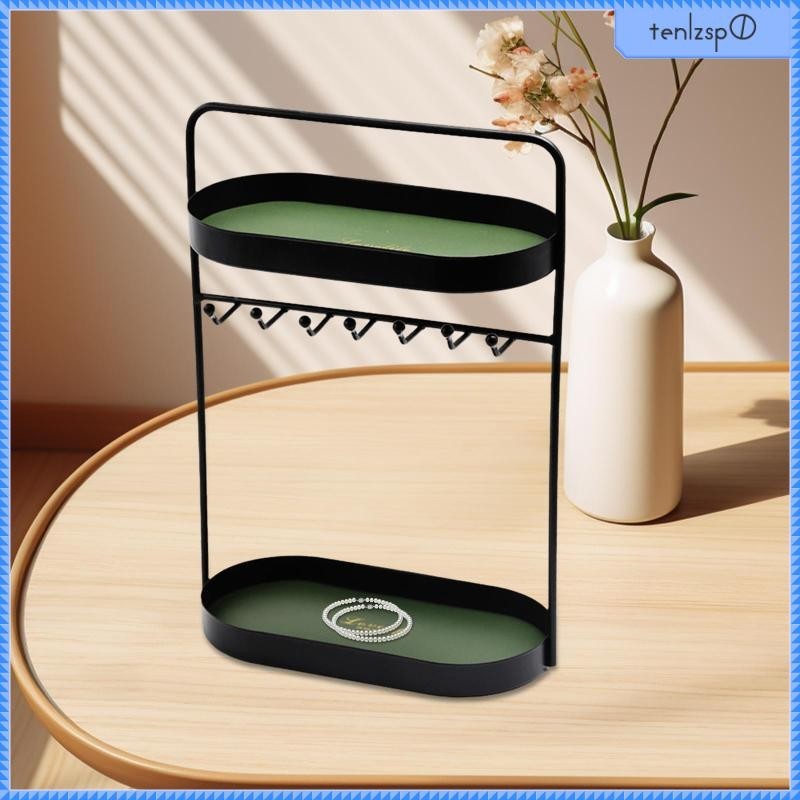 [tenlzsp0] Entryway Tabletop Key Holder Rack Showcase Decorative