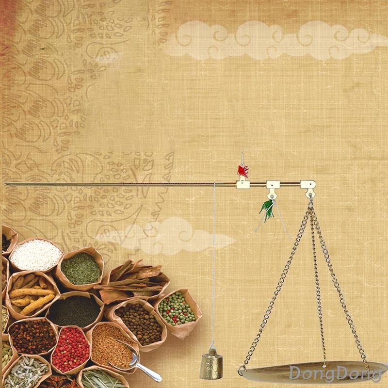[Dong] Traditional Chinese Scale Balancing Scale Brass Weighing Scale ...