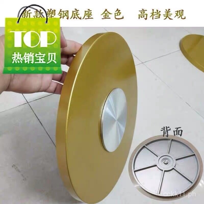 Dining Table Turntable Tempered Glass Household Round Table Rotating ...