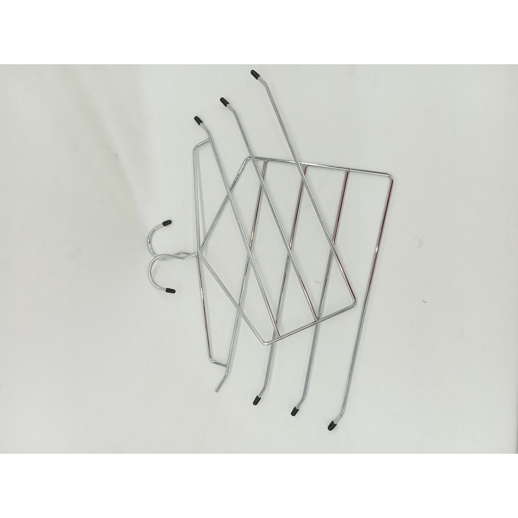 GANTUNGAN 4level Stainless Hijab Hanger/Pants Hanger/ Scarf Hanger