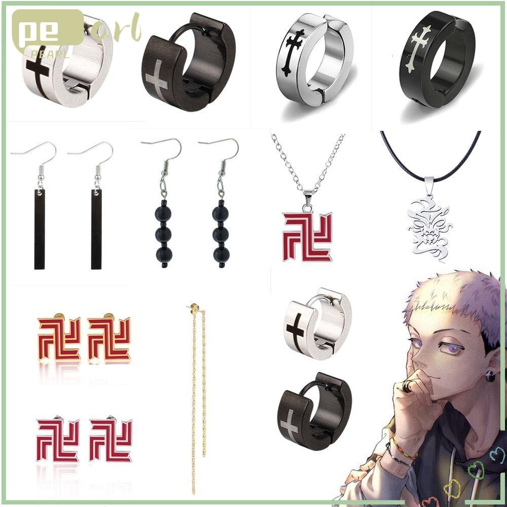 PEALIR Tokyo Revengers Cartoon Stud Earring Pendant Jewelry Takashi