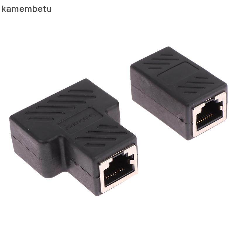 betu RJ45 Connector 1 To 2 Way LAN Ethernet Cable Network Splitter ...