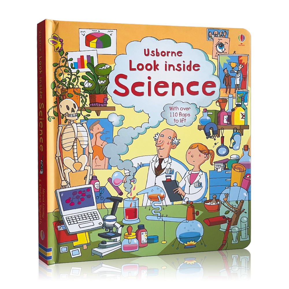 Usborne Look Inside Science Educational Picture Books for Kids Baby ...