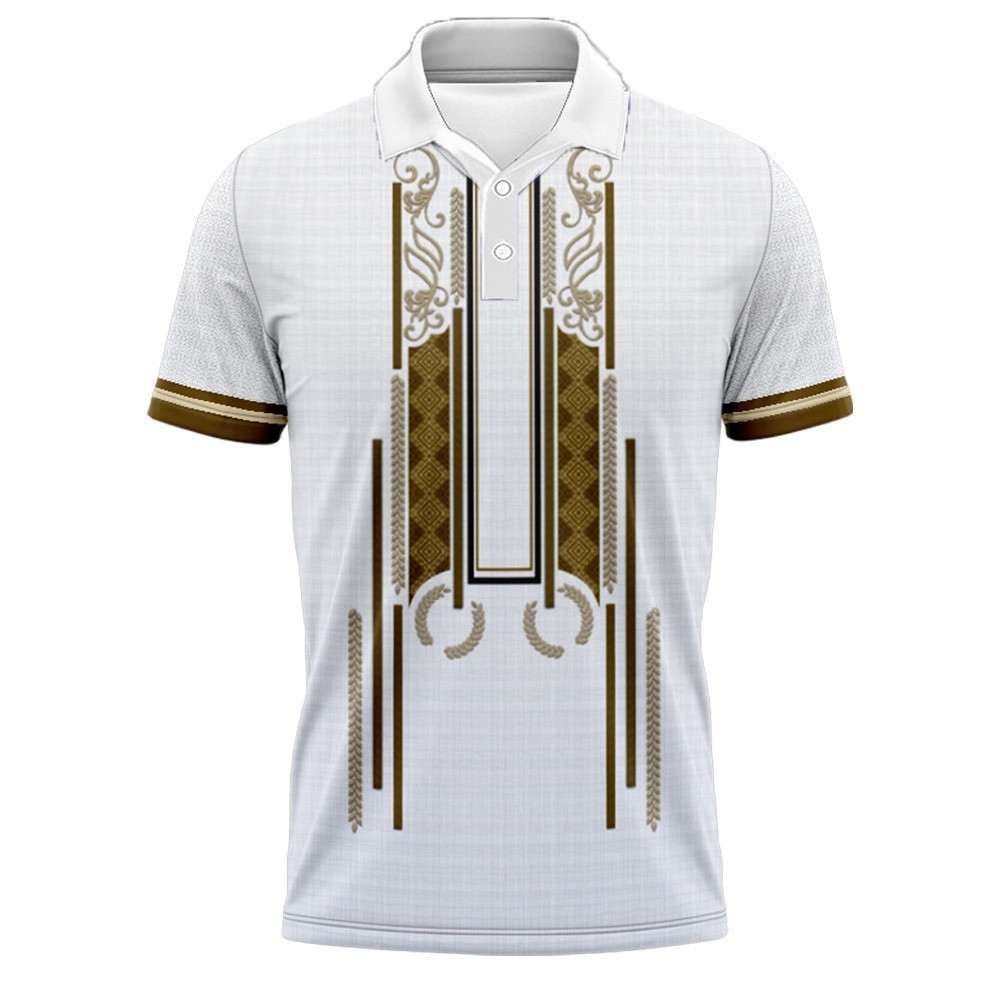 Philippine Ethnic/ Tribal Modern Barong Polo Shirt - Polo Shirt for Man ...