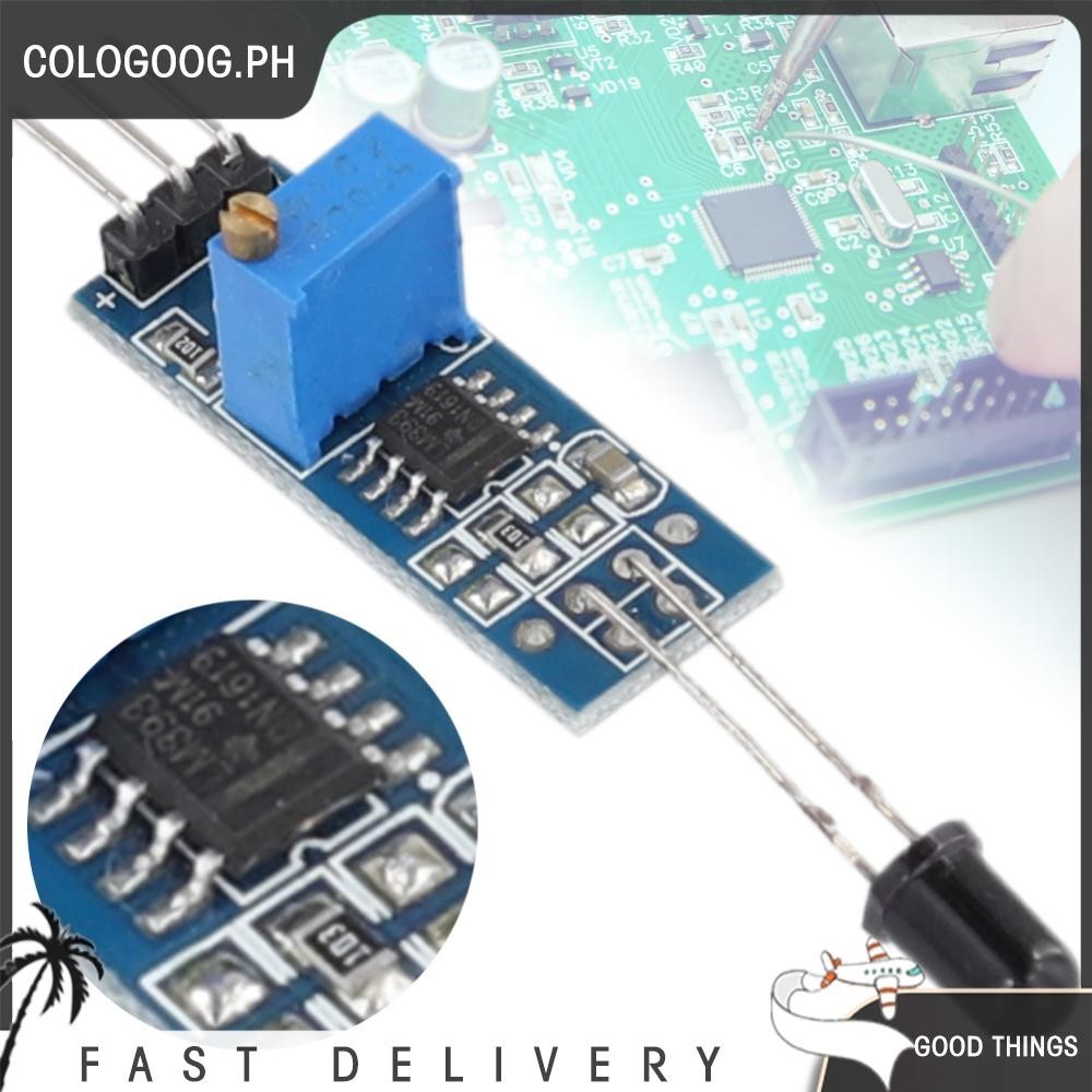 Infrared Flame Detection Sensor Module DC 3V-5V Fire Detector 3 Wire ...