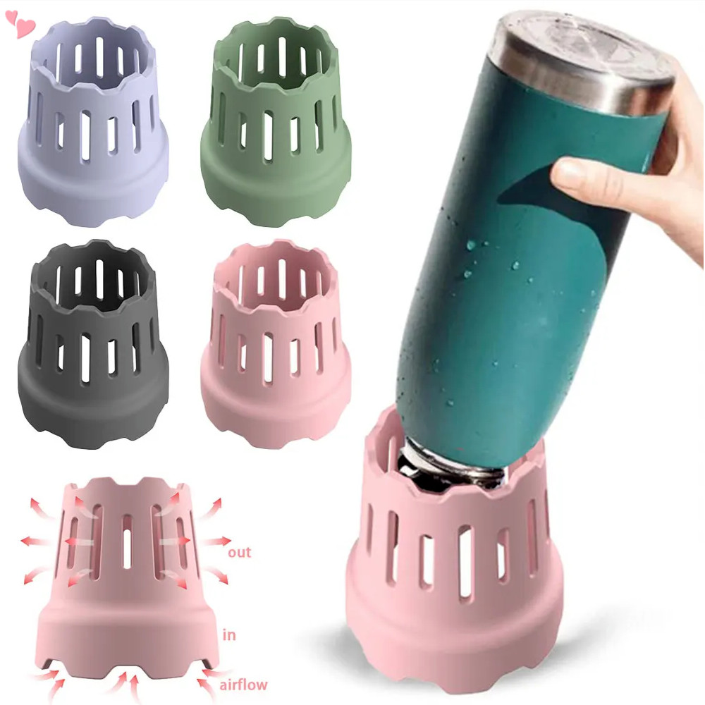 Water Bottle Drying Rack, Bottle Dryer Rack for Faster Drying, Silicone ...