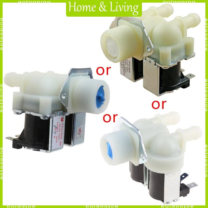 AOTOO Universal Washing Machine Water Double Inlet for Valve Clothes ...