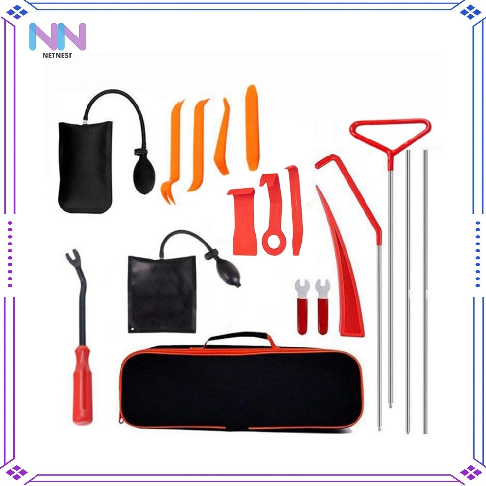 18Pcs/Bag Universal Car Open Unlock Tool Kits With Long Reach Grabber ...