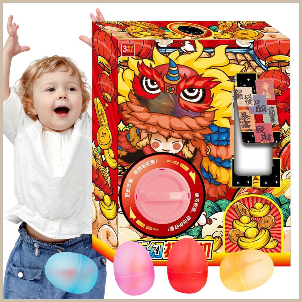 Egg Twisting Toy Machine Tiny Vending Machine Catch Doll Machine With ...