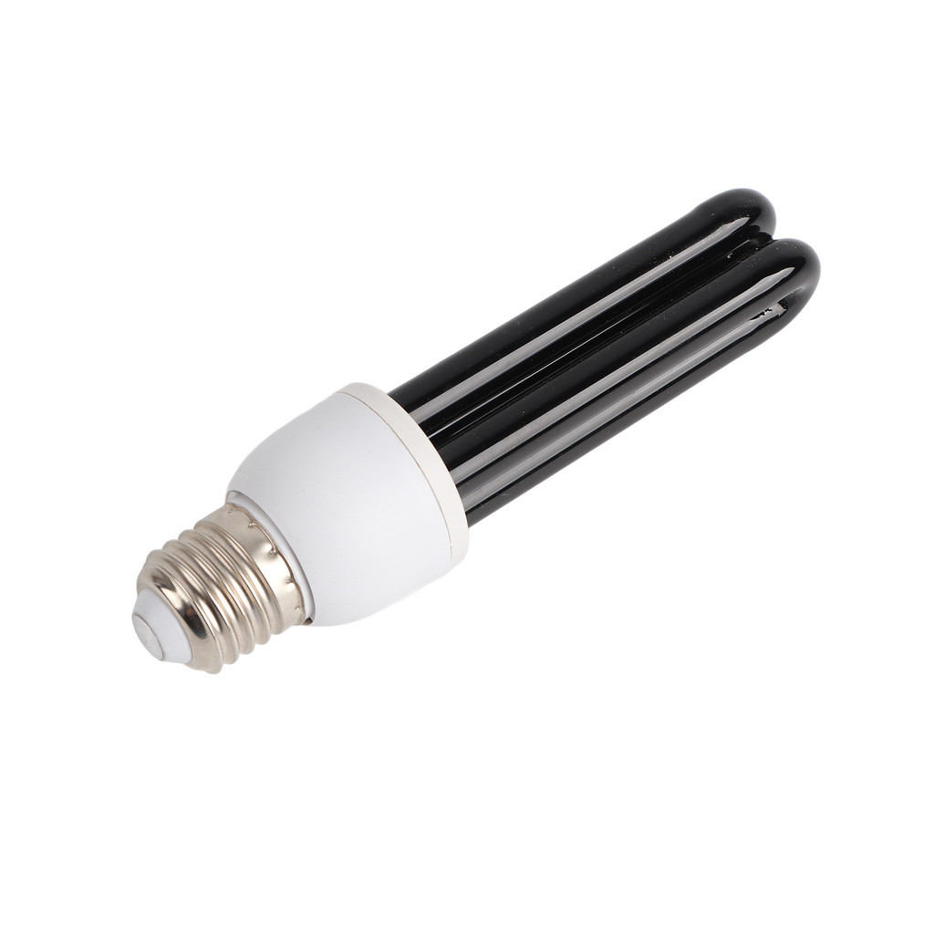 15W UV Blacklight Bulb - E27 Edison Screw, CFL, Ultraviolet BLB Lamp For Disco, Party, Theatre