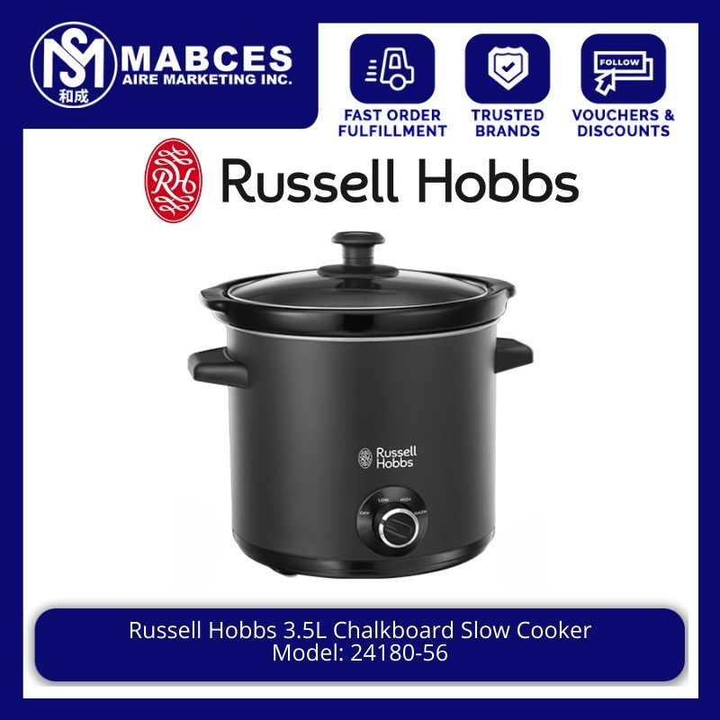 Russell Hobbs 3.5L Chalkboard Slow Cooker 2418056 Shopee Philippines