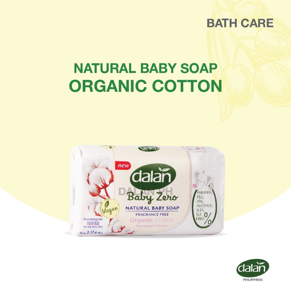 Dalan Baby Zero Natural Baby Soap 90g | Shopee Philippines