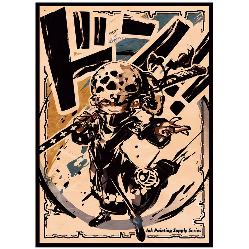 One Piece Card Sleeve Trafalgar Law Card Sleeve PTCG MTG Card Protection  Sister Sleeve Official Size 66X91mm | Shopee Philippines