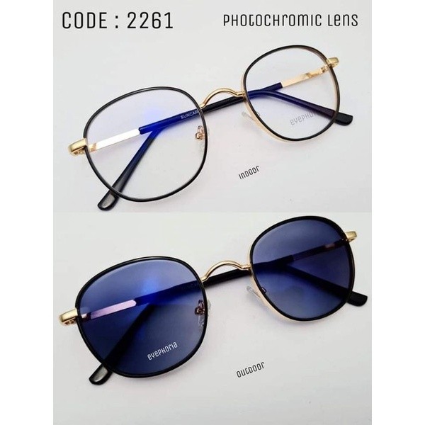 ☪ Eyephoria Photochromic Anti Bluelight Lens Anti Radiation