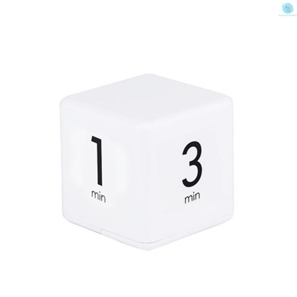 HG Portable Cube Timer Digital Kitchen Timer Countdown Alarm 1-3-5-10 ...