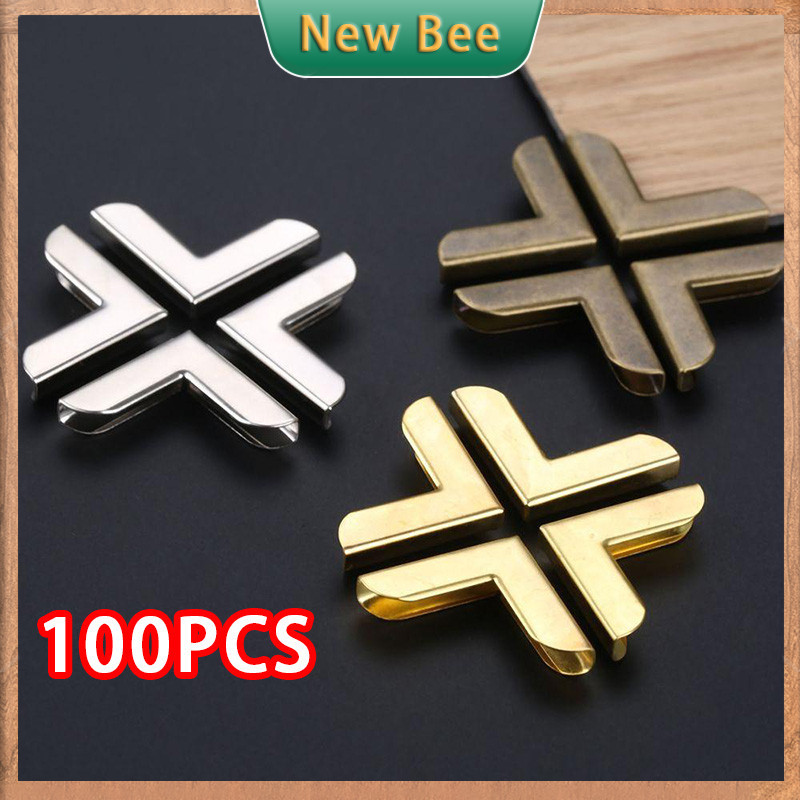 100Pcs Book Corner Protectors Photo Albums Corner Protectors File Menu ...