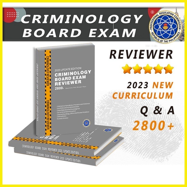 Criminology Exam Reviewer 2024 Complete Board Exam new Curriculum