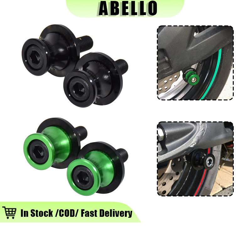 Motorcycle CNC Swingarm Spools Slider Stand Screws For KAWASAKI ZX6R 12