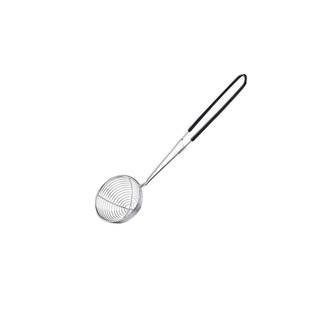 thumbnail image 2 of K.m.inc Stainless Steel Wired Boba Scoop – 2.5" Bubble Tea Pearl Strainer Colander 2 of 5