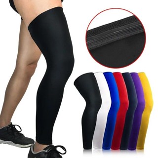 White Compression High Elastic Quick-Drying Leggings Sports Equipment  Basketball Cropped Pants Training Fitness Anti-Collision Honeycomb Knee Pads