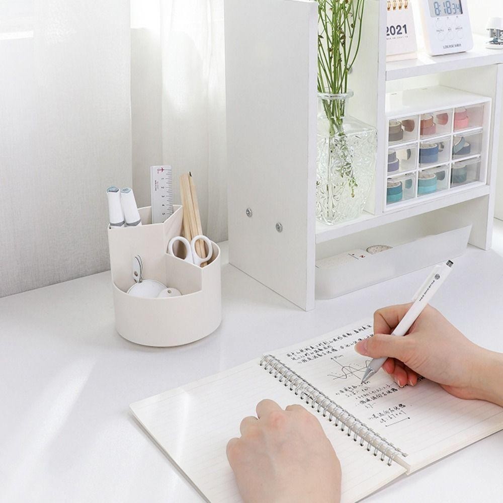 KIPLINER 360° Rotating Pen Holder, Stationery Organizer Storage Box ...