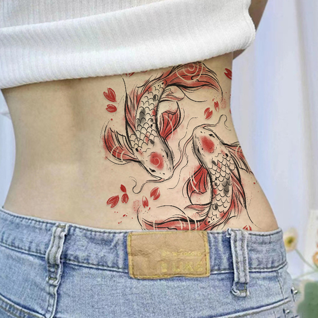 Koi fish tattoo' Sticker