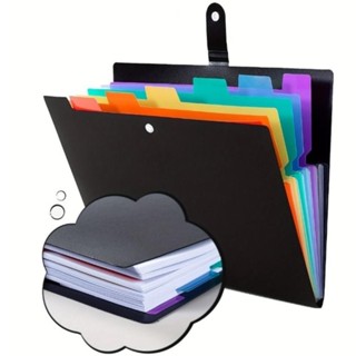LUCKY Folders, Plastic 7 Grids a4 Folder, Bending Resistance a4 High ...
