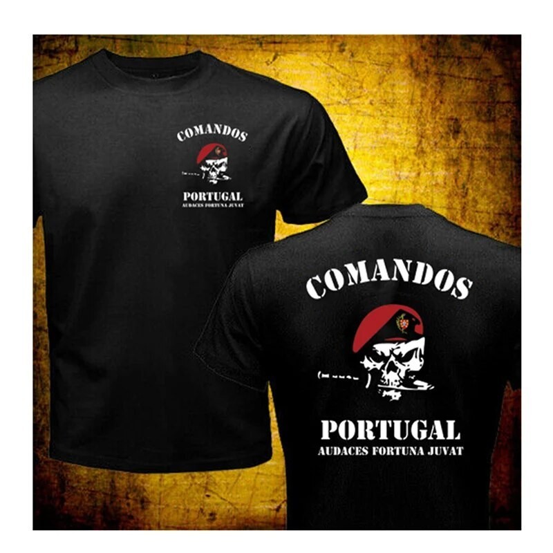 T Man Military Portuguese Army Special Force Comandos Portugal | Shopee ...