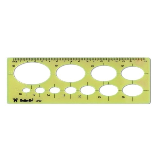 Butterfly MOLDED MAL RULER BT-2060 | Shopee Philippines