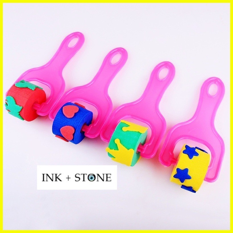 Textured Foam Roller for Kids Art and Crafts / EVA sponge roller