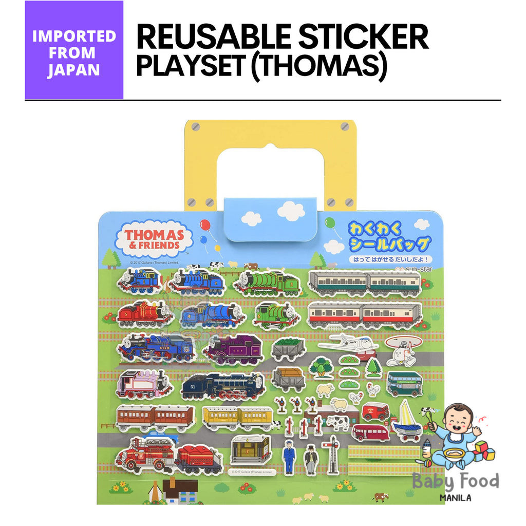 Reusable sticker playset (THOMAS) | Shopee Philippines