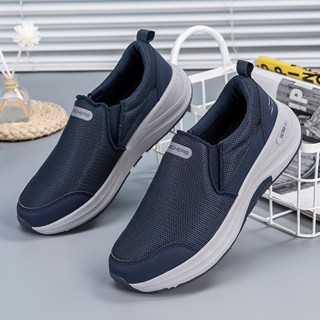 [penghantaran Ekspres] Skechers_ GO-WALK SLIP ON Flat Sport's Shoes ...